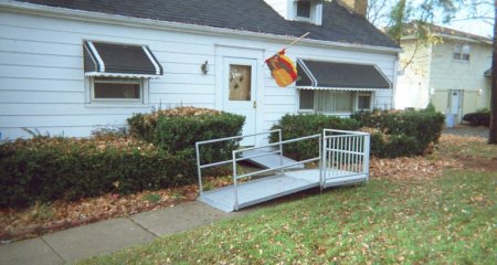 Aluminum ramp