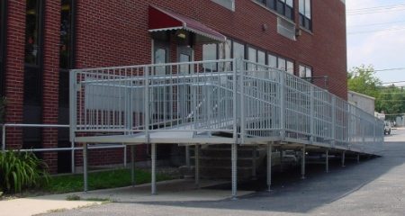 Aluminum ramp