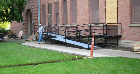 Concrete Deck Ramp