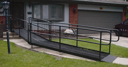 Galvanized Steel Ramp