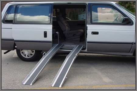 Detached Van Ramp